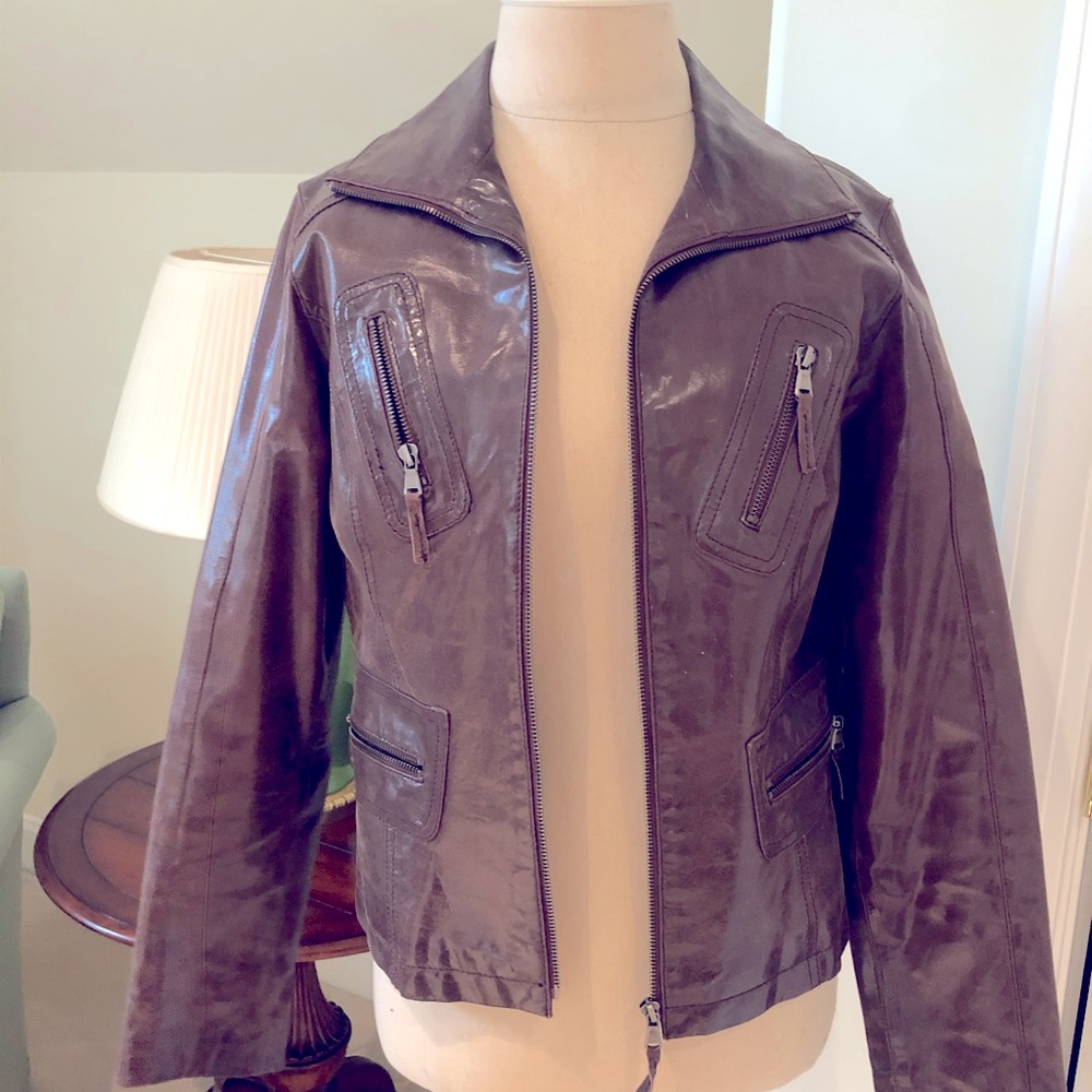 Leather Brown Jacket